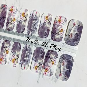 5 for $15 Nail Wraps- Yohzan Lotus